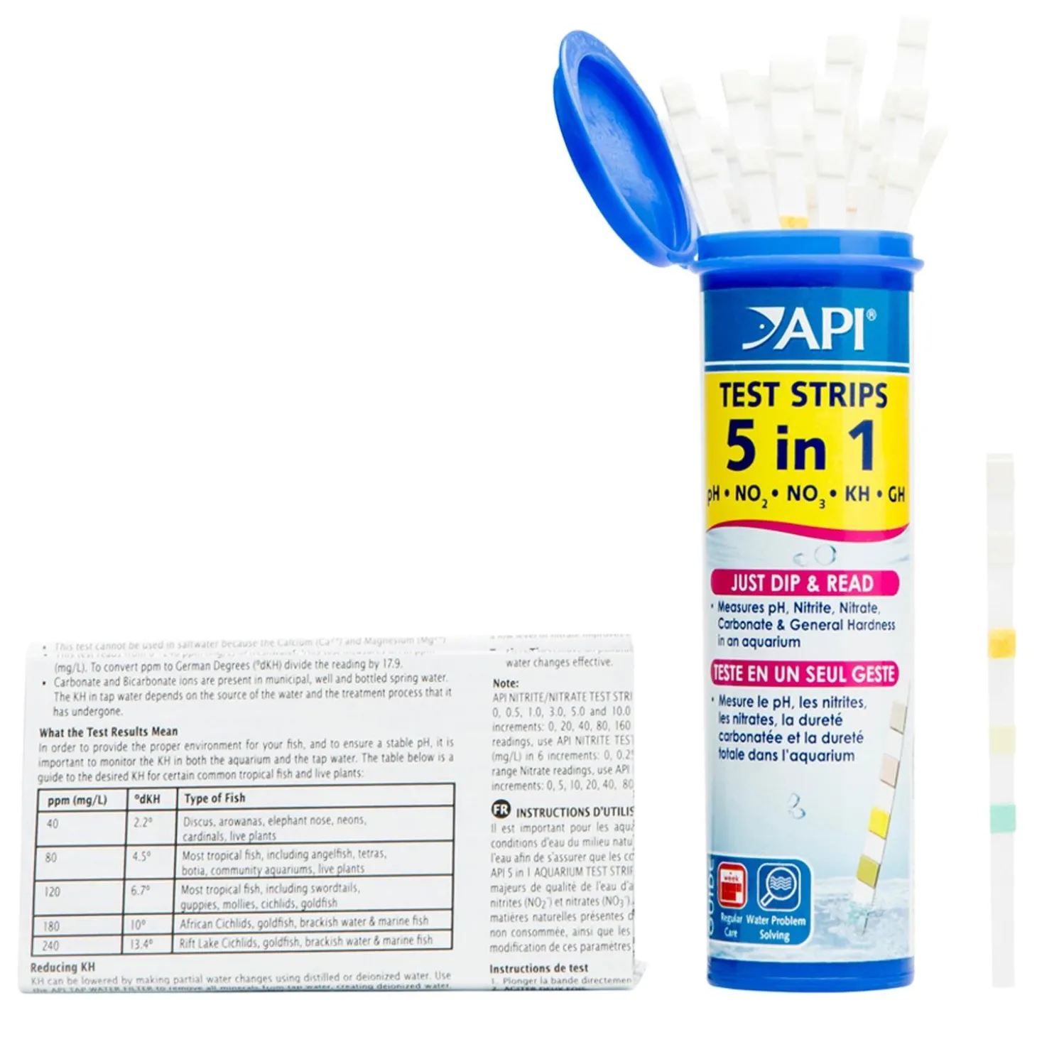 5 in 1 Aquarium Test Strips