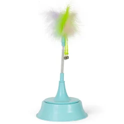 2 in 1 Bat N Spring Cat Toy