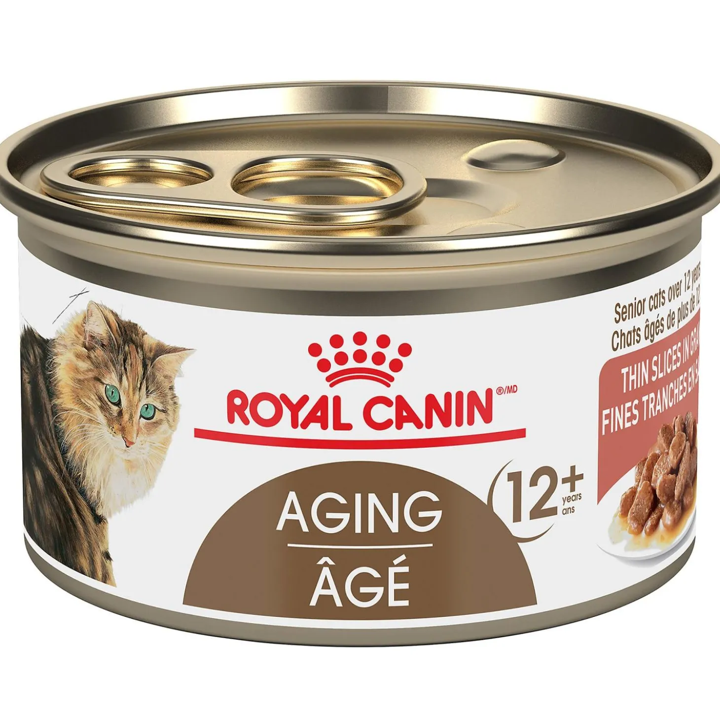 Aging 12+ Thin Slices In Gravy Cat Food