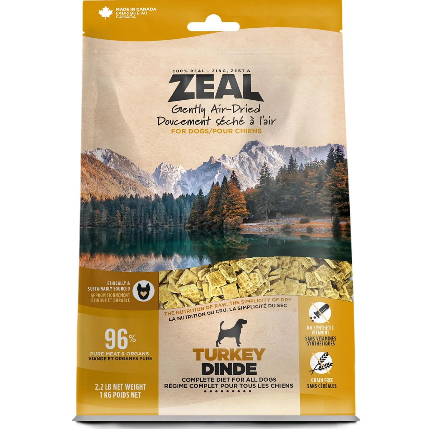 Air-Dried Turkey Recipe Dog Food