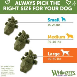 Alligator Large Chew Dog Treat