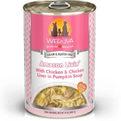 Amazon Liver with Chicken & Chicken Liver in Pumpkin Soup Dog Food