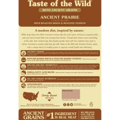 Ancient Prairie with Roasted Bison & Venison Recipe Dog Food