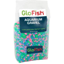 Aquarium Gravel Pink, Green, Blue