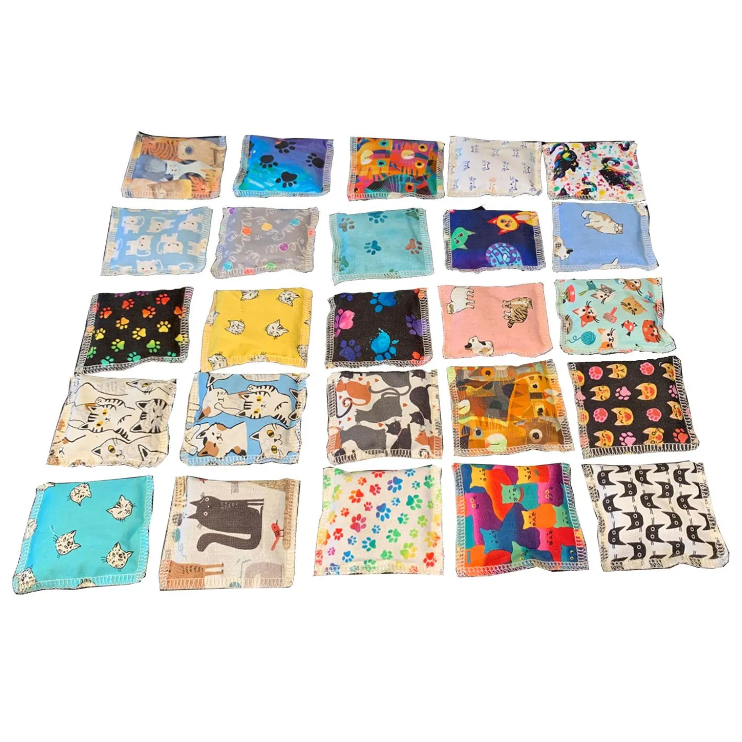 Assorted Cotton Catnip Pillow Cat Toy