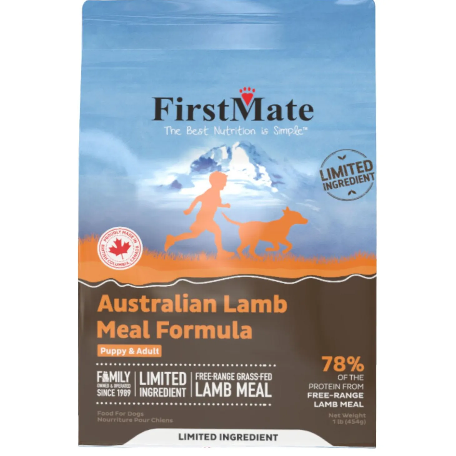 Australian Lamb Meal Formula Dog Food