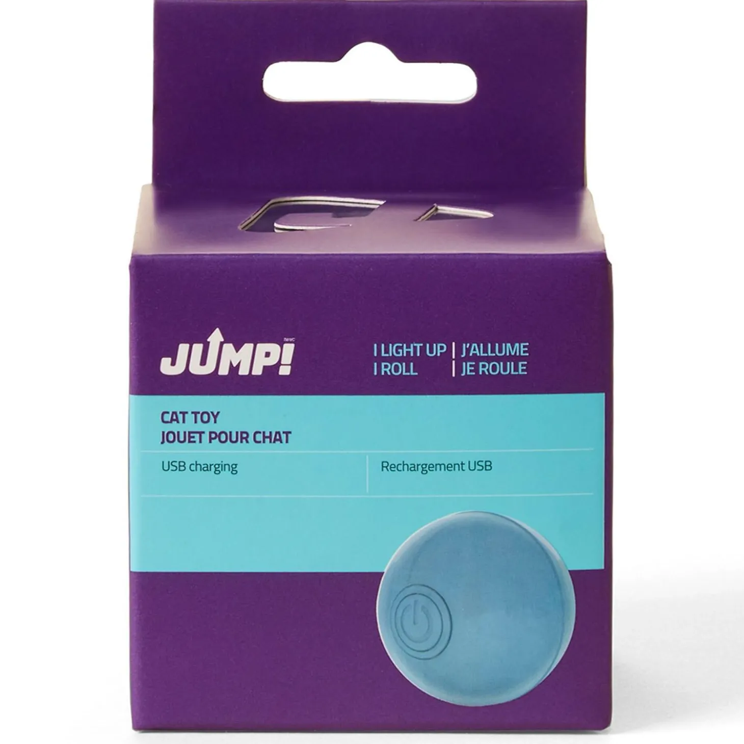 Automatic Rolling Ball with LED Cat Toy