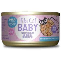 Baby Chicken & Egg Recipe Kitten Cat Food