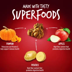 Baked Crispy Bacon & Apple Flavour Dog Treats