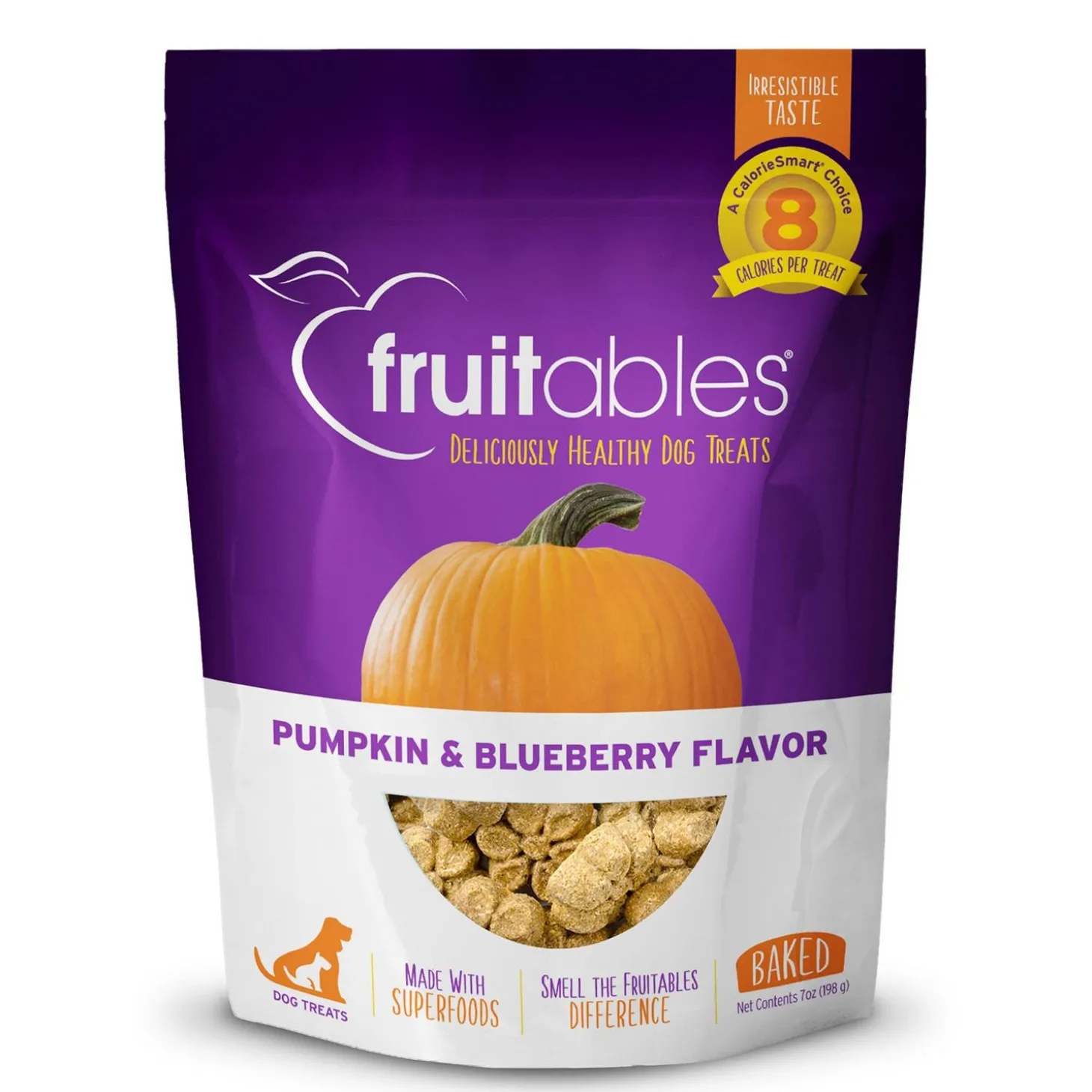 Baked Pumpkin & Blueberry Flavour Dog Treats