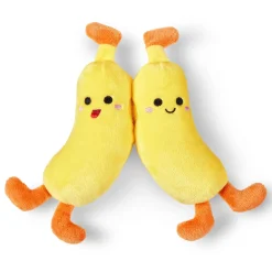 Banana Twins Dog Toys