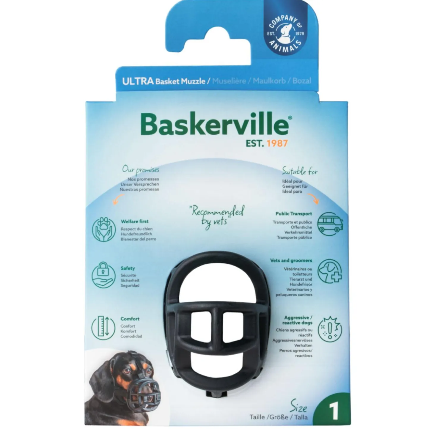 Baskerville Ultra Basket Muzzle