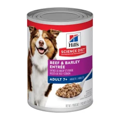 Beef & Barley Entree Adult 7+ Dog Food