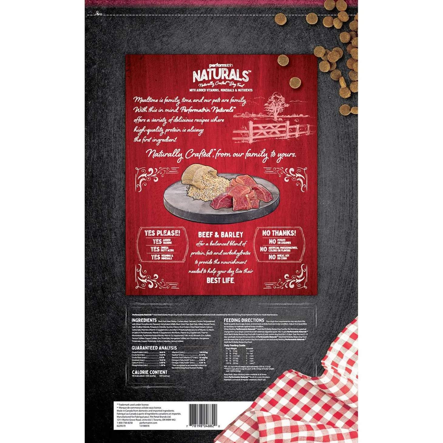 Beef & Barley Healthy Grains Recipe Adult Dog Food