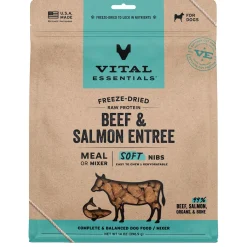 Beef & Salmon Entree Soft Nibs Dog Food