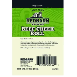Beef Cheek Roll Dog Treat
