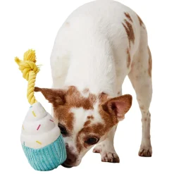 Birthday Cupcake Dog Toy