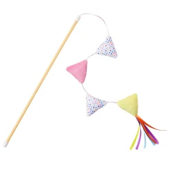 Birthday Flag Teaser Cat Toy