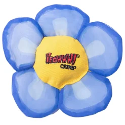 Blue Daisys Flower Tops Catnip Cat Toy