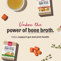 Bone Broth Pour Overs Turkey & Salmon Stew Dog Food Topper
