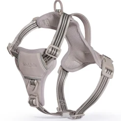 Bone Reflective Cushion Neoprene Padded Dog Harness