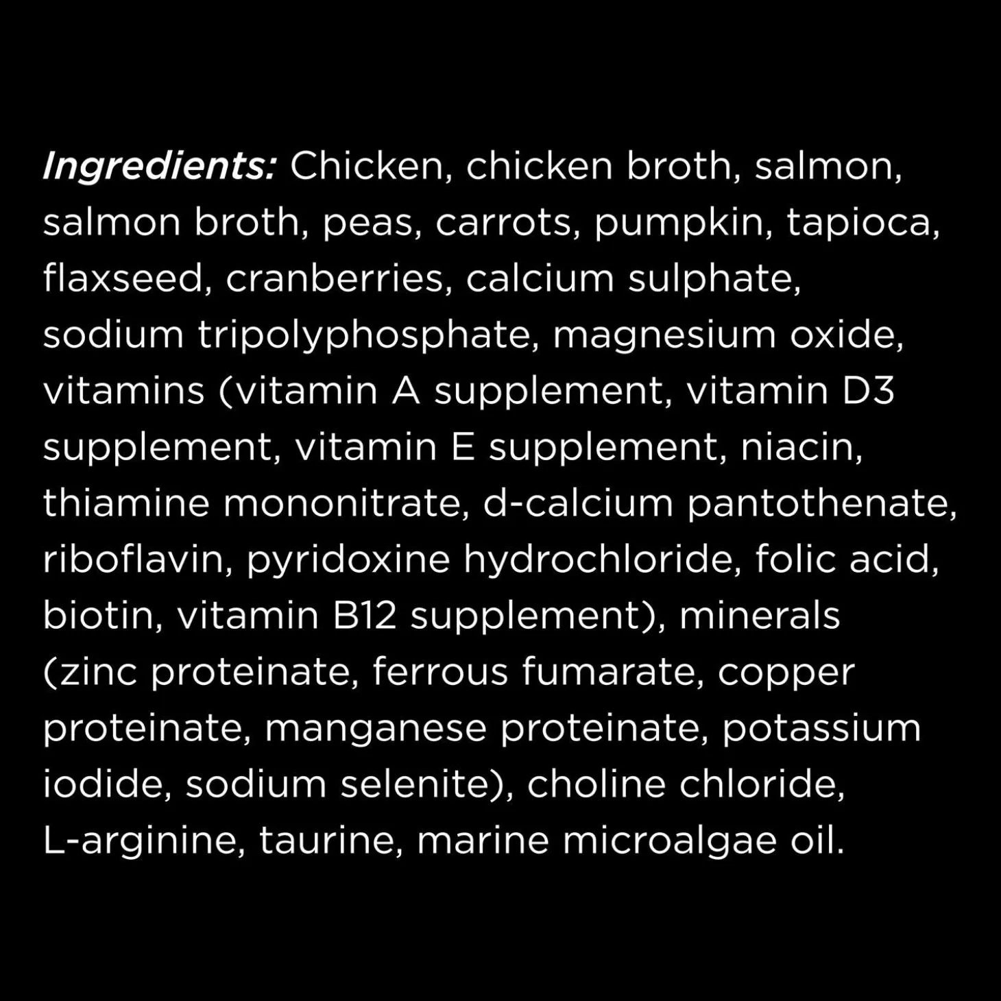 Booster Brain Health Minced Chicken + Salmon Recipe With Gravy Cat Food Topper