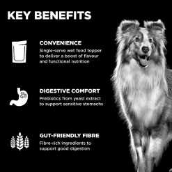 Booster Digestive Health Chicken + Duck Pate Dog Food Topper