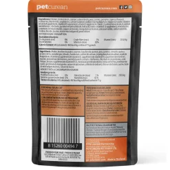 Booster Immune Health Minced Chicken + Salmon Recipe With Gravy Cat Food Topper