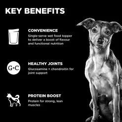 Booster Joint Care Chicken Salmon + Duck Pate Dog Food Topper