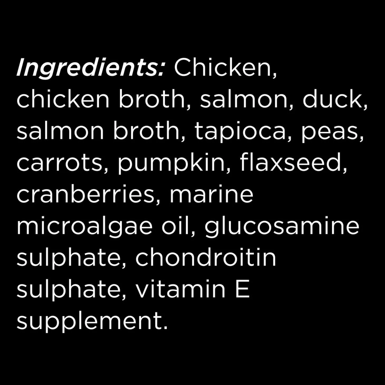 Booster Joint Care Chicken Salmon + Duck Pate Dog Food Topper