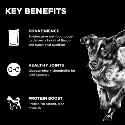 Booster Joint Care Minced Chicken Recipe With Gravy Dog Food Topper