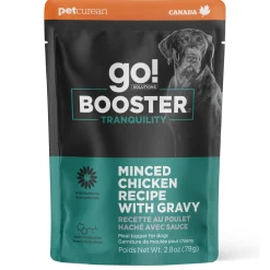 Booster Tranquility Minced Chicken Recipe With Gravy Dog Food Topper