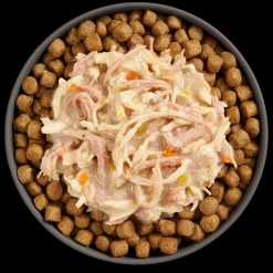 Booster Weight Management Shredded Chicken + Duck Recipe in Broth Adult Cat Food Topper