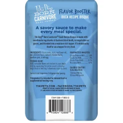 Born Carnivore Flavour Booster Duck Recipe Bisque Dog Food Topper