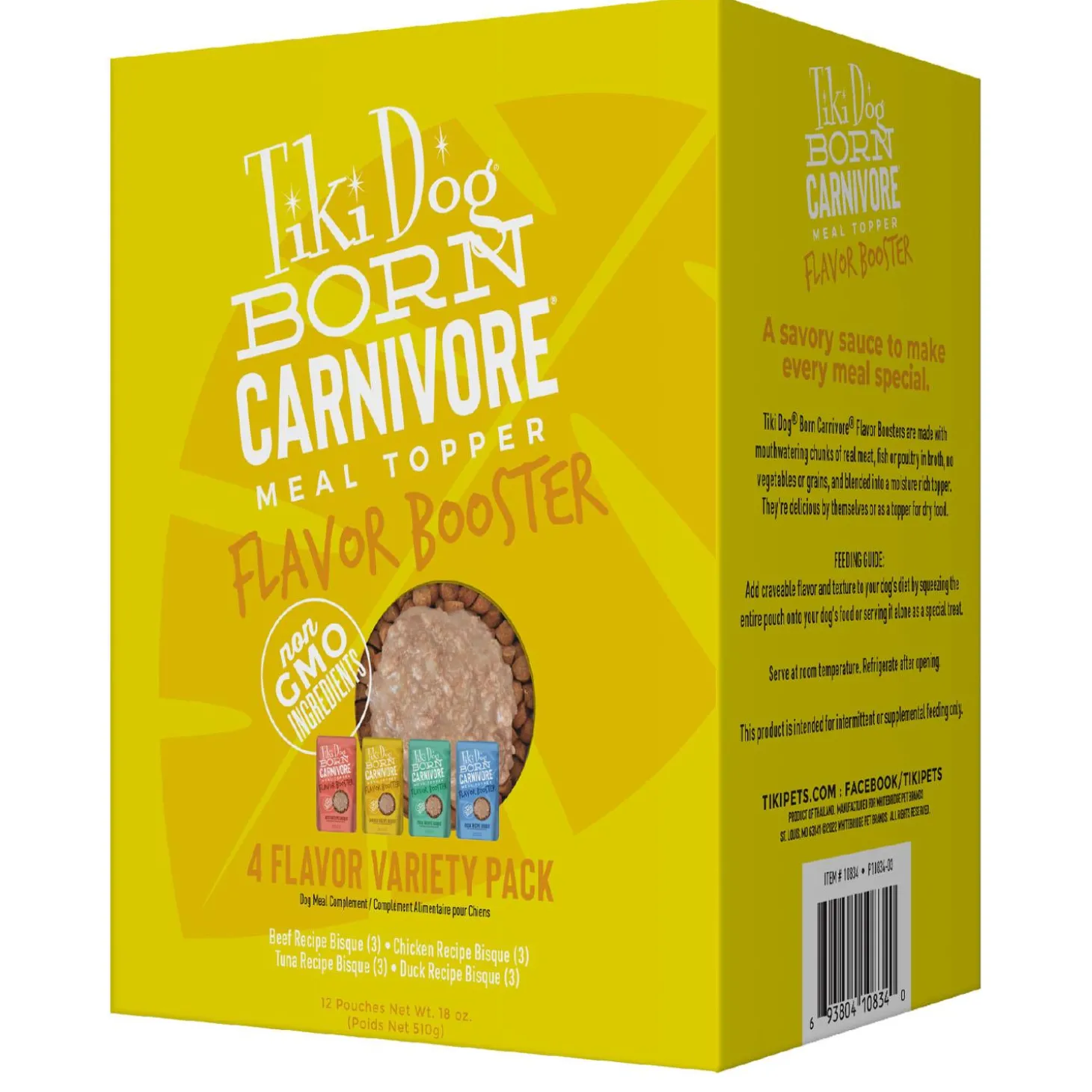 Born Carnivore Flavour Booster Variety Pack Dog Food Toppers