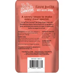 Born Carnivore Flavour Booster Beef Recipe Bisque Dog Food Topper