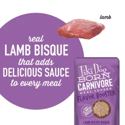 Born Carnivore Flavour Booster Lamb Recipe Bisque Dog Food Topper