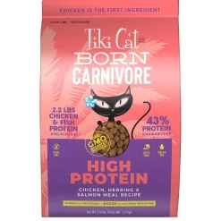 Born Carnivore High Protein Chicken, Herring & Salmon Meal Recipe Cat Food