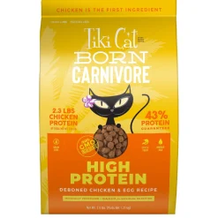 Born Carnivore High Protein Deboned Chicken & Egg Recipe Adult Cat Food