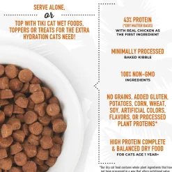 Born Carnivore High Protein Deboned Chicken & Egg Recipe Adult Cat Food