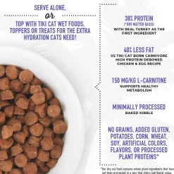 Born Carnivore Optimal Weight Turkey Recipe Adult Cat Food