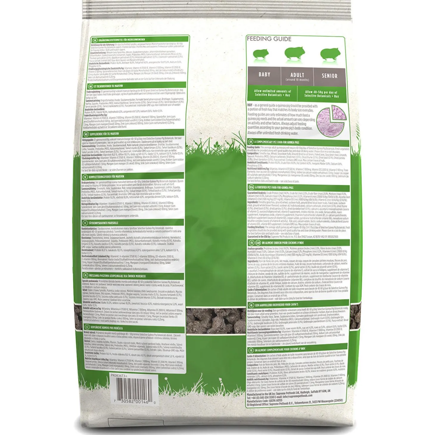 Botanicals Guinea Pig Food