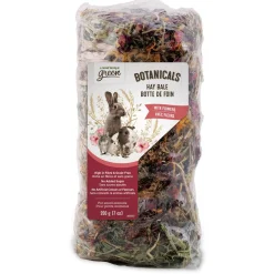 Botanicals Hay Bale with Flowers for Small Animals