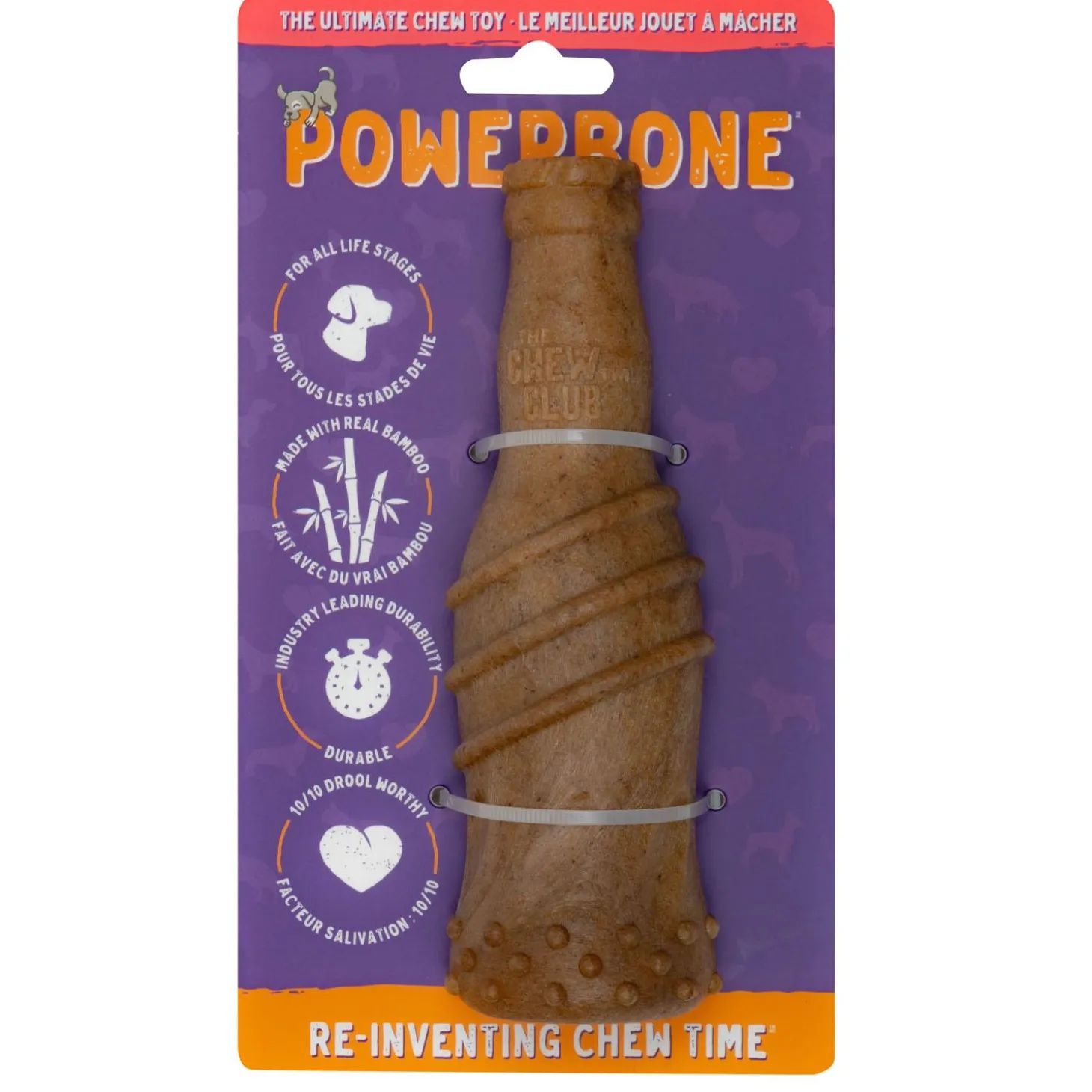 Bottle Tough Chew Dog Toy