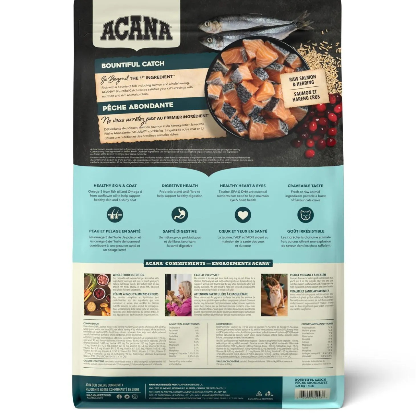 Bountiful Catch Cat Food