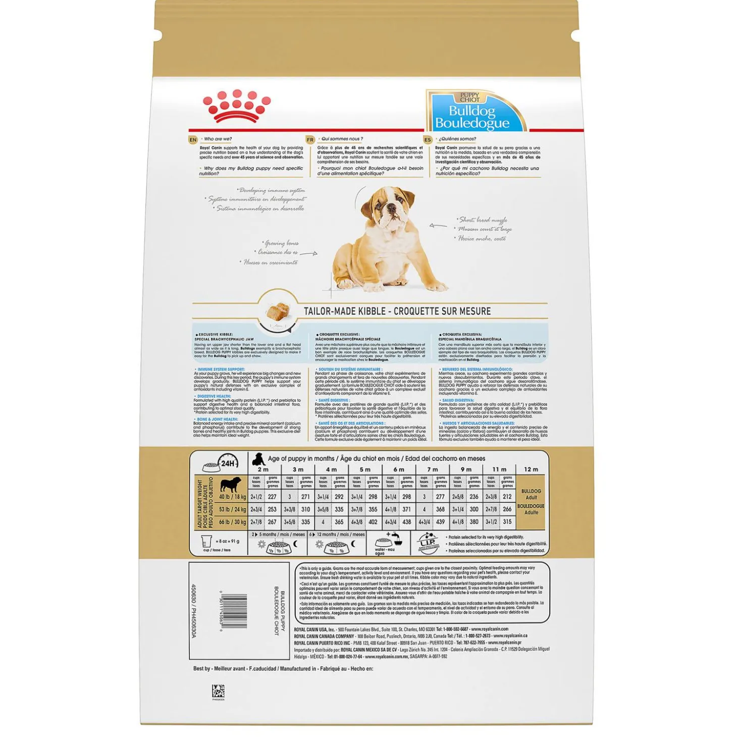 Breed Health Nutrition Bulldog Puppy Dog Food