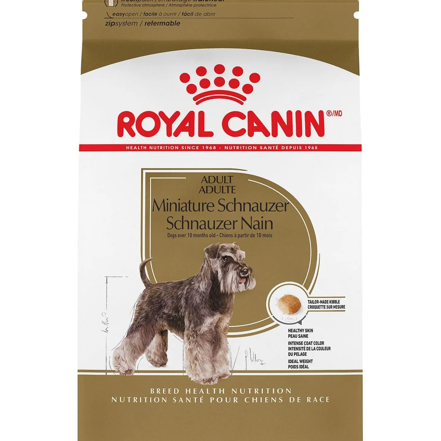 Breed Health Nutrition Miniature Schnauzer Adult Dog Food