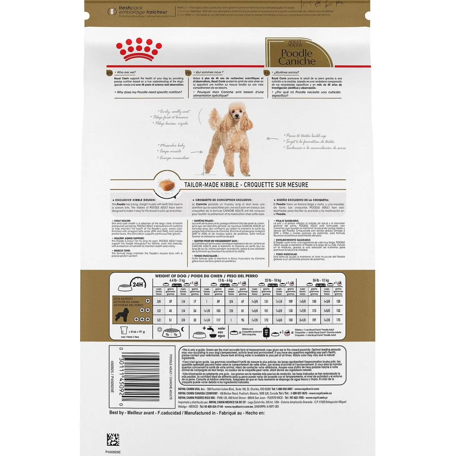 Breed Health Nutrition Poodle Adult Dog Food