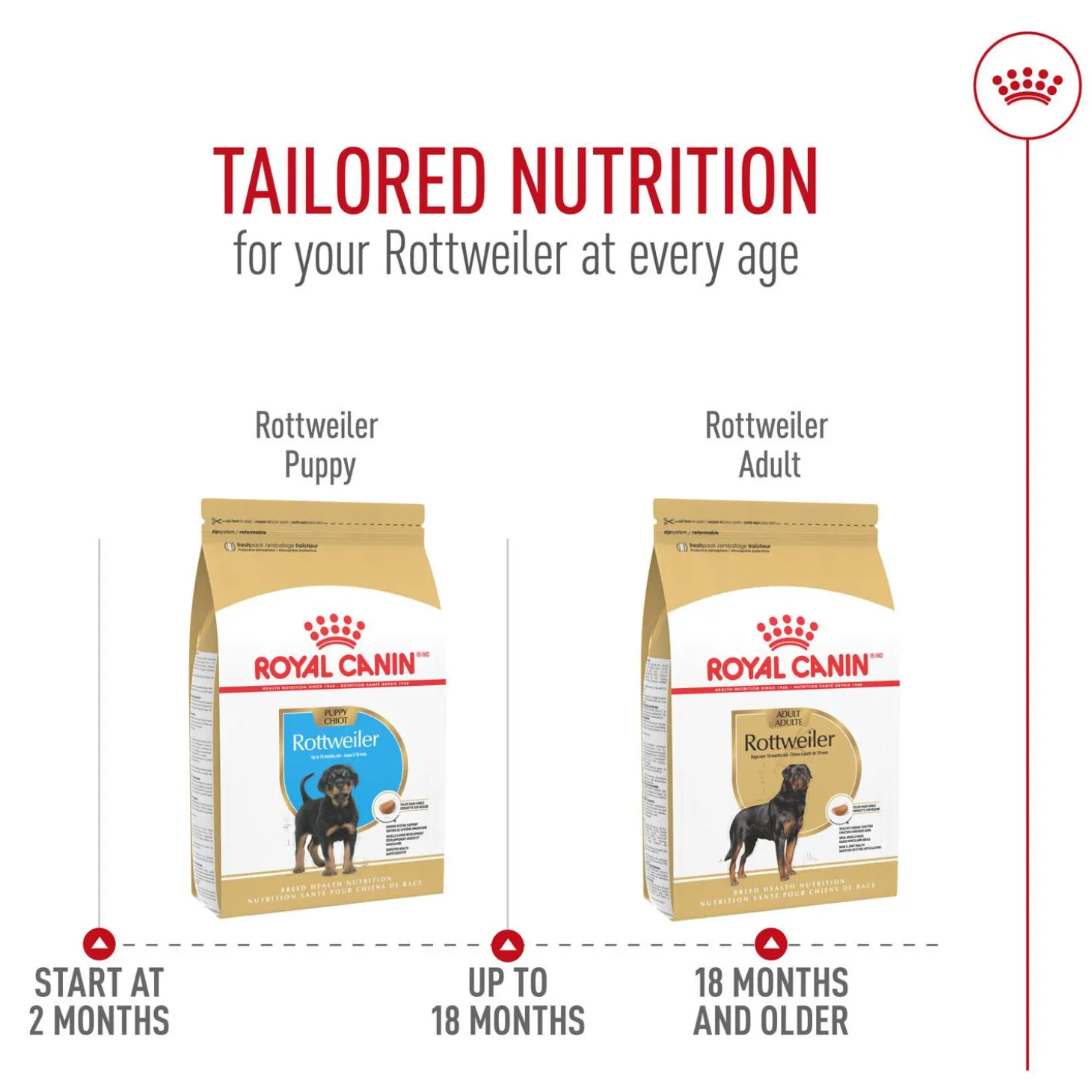 Breed Health Nutrition Rottweiler Adult Dog Food