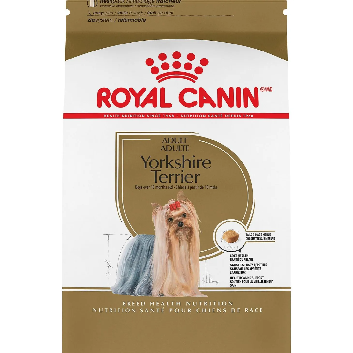 Breed Health Nutrition Yorkshire Terrier Adult Dog Food